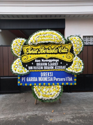 Papan Bunga Duka di Paal Lima