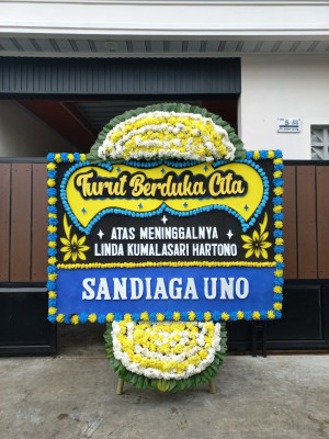 Papan Bunga Duka di Paal Lima